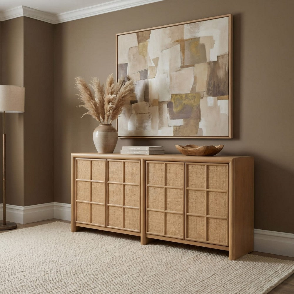 Modus Furniture - Barton Strg Cabinet - Frappe - XG3D30 view 8