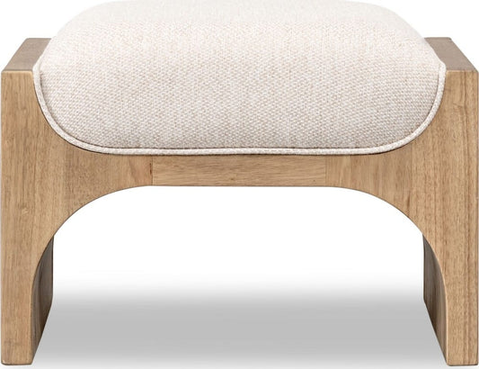 Modus Furniture - Brentwood Ottoman - Hvst Wv/Bc - VV2K91 view 2