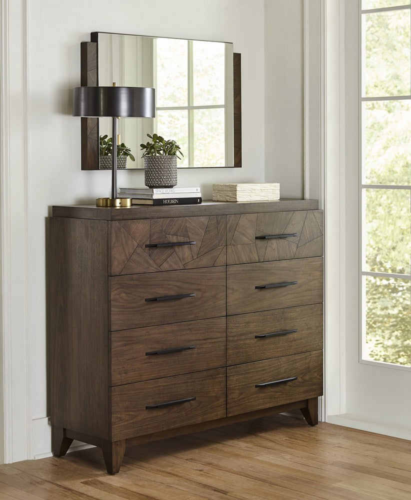 Modus Furniture - Broderick Chesser Mirror in Wild Oats Brown - EQY683C view 2