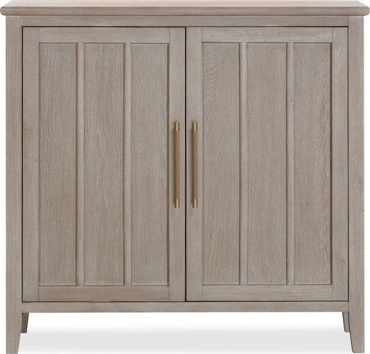 Modus Furniture - Camden Two Door Two Drawer Bar Cabinet with Stemware Rack and Wine Rack in Chai - QATK79 view 2