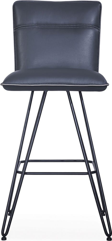 Modus Furniture - Demi Hairpin Leg Swivel Bar Stool in Cobalt Set of 2 - 9LE868D_2 view 2