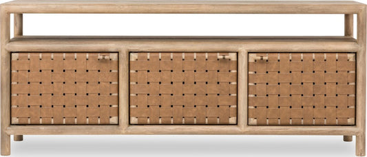 Modus Furniture - Dorsey 72W Wvn Ent Cnsl - Grnl - NSPV2672 view 2
