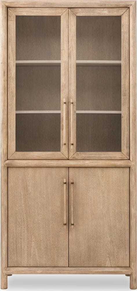 Modus Furniture - Dorsey Strg Cabinet - Granola - NSPV27 view 2