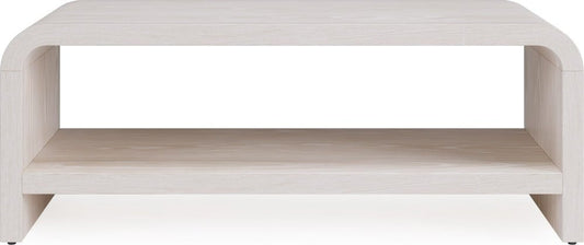 Modus Furniture - Drake Ash Wood Coffee Table in Sugar - NKNF21 view 2