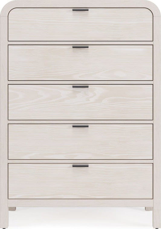 Modus Furniture - Drake Five Drawer Chest in Sugar - NKNF84 view 2