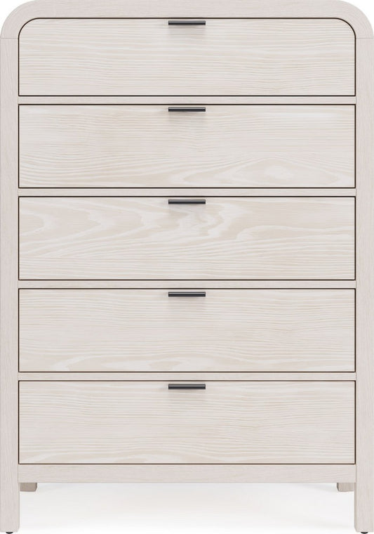 Modus Furniture - Drake Five Drawer Chest in Sugar - NKNF84 view 2