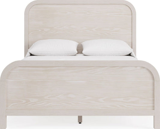 Modus Furniture - Drake Full-size Wood Platform Bed in Sugar - NKNFH4 view 2
