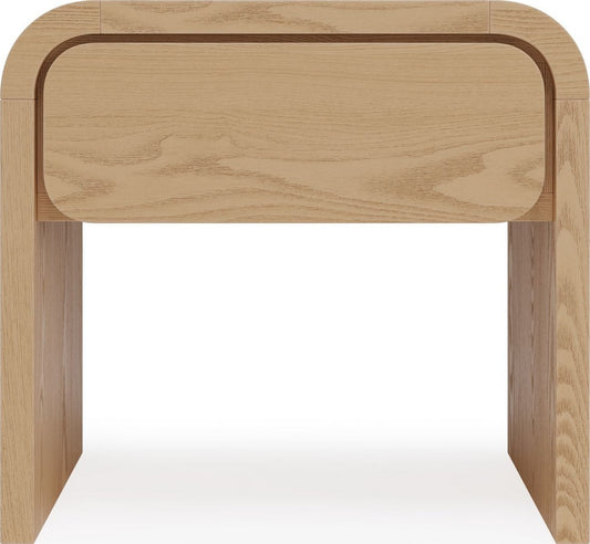 Modus Furniture - Elora 1-Drw Nightstand - Timber - PRZY81 view 2