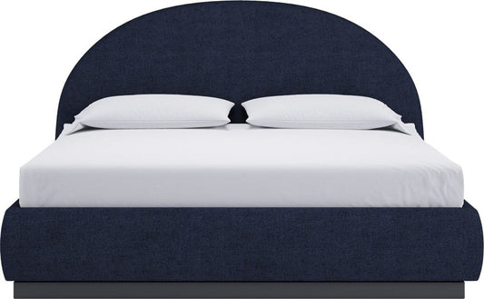 Modus Furniture - Flex Full-Size Upholstered Bed in Blue Jeans Chenille - SRXMH4 view 2