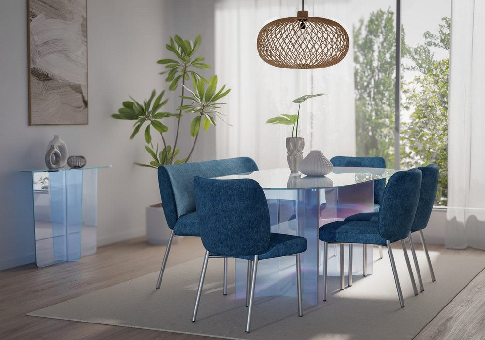 Modus Furniture - Fomo Upholstered Bench - Azure - SWWU65B view 6