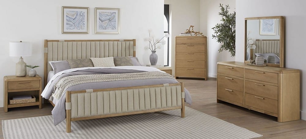 Modus Furniture - Furano Wall or Dresser Mirror in Ginger - QDTW83 view 5