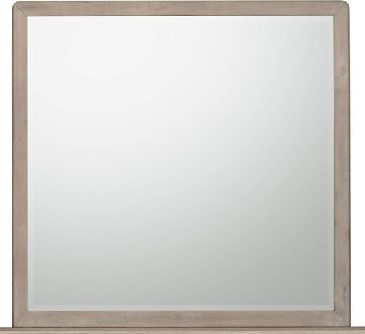 Modus Furniture - Gardenia Beveled Glass Wall or Dresser Mirror in Chai - SDTK83 view 2