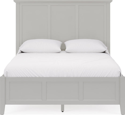 Modus Furniture - Grace California King-size Three Panel Bed in Elephant Grey - PNKGL6 view 2