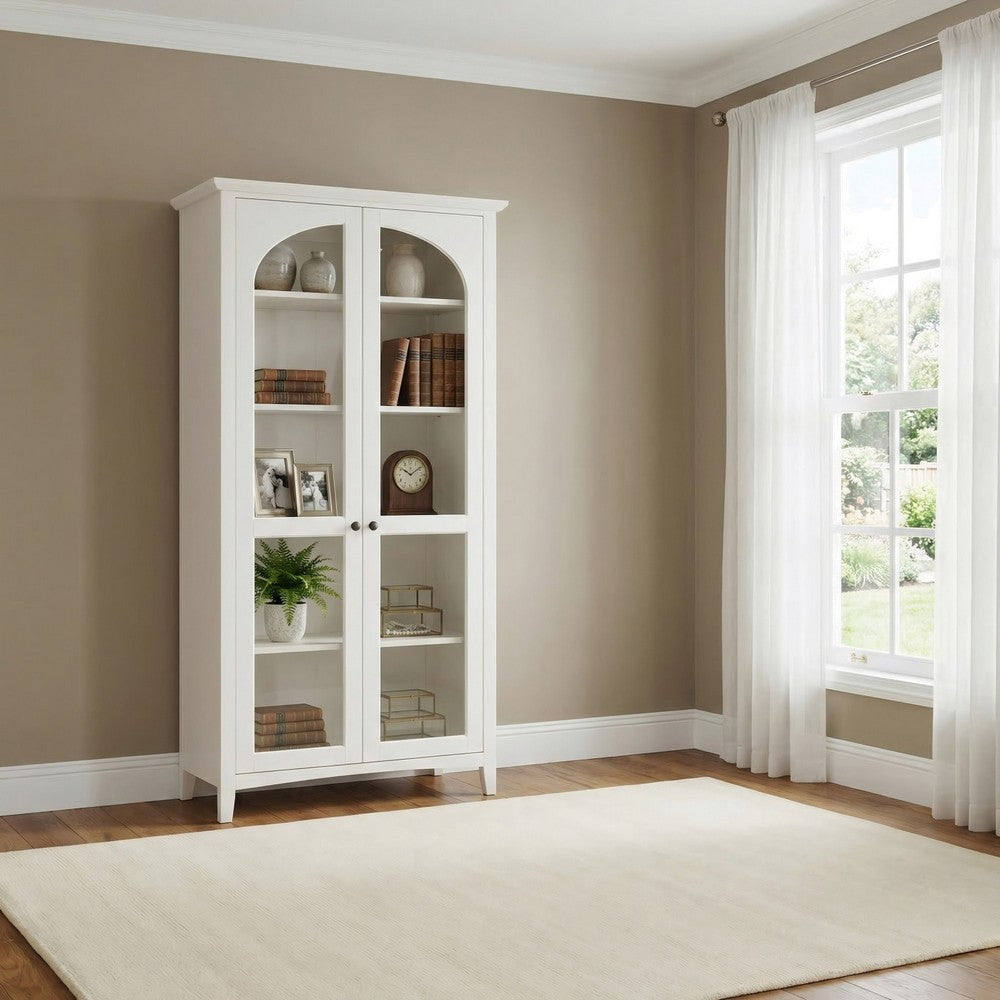Modus Furniture - Grace Display Cabinet - Snwfl - PNRA80 view 4