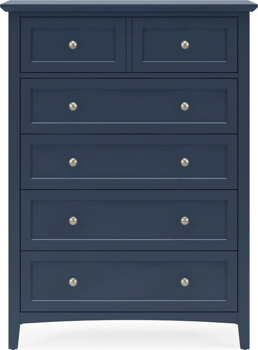 Modus Furniture - Grace Five Drawer Chest in Blueberry (2024) - PNKX84A view 2
