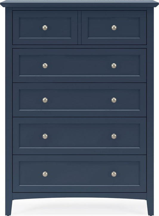 Modus Furniture - Grace Five Drawer Chest in Blueberry (2024) - PNKX84A view 2