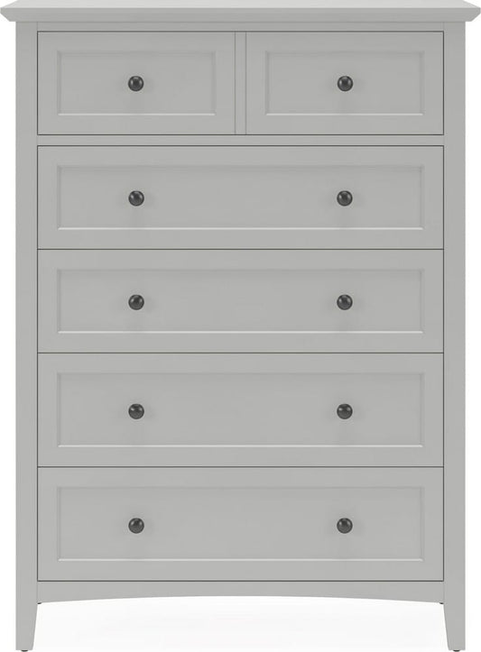 Modus Furniture - Grace Five Drawer Chest in Elephant Gray (2024) - PNKG84A view 2
