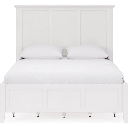 Modus Furniture - Grace Four Drawer California King-size Platform Storage Bed in Snowfall White - PNRAD6 view 2