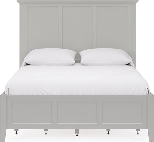 Modus Furniture - Grace Four Drawer Platform Storage Bed in Elephant Gray - PNKGD3 view 2
