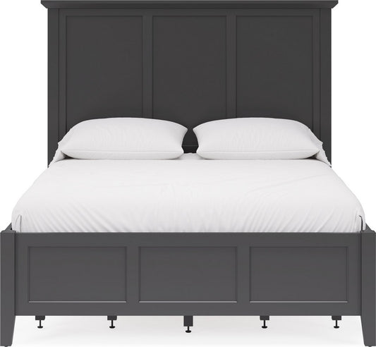 Modus Furniture - Grace Full-size Four Drawer Platform Storage Bed in Raven Black - PNRBD4 view 2