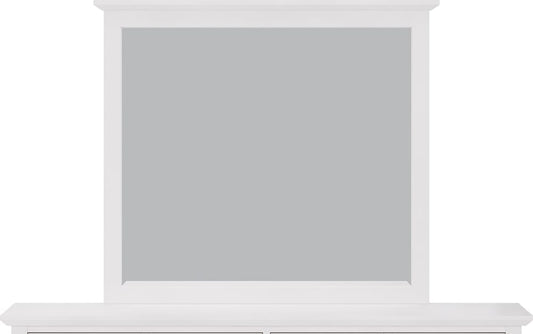 Modus Furniture - Grace Wall or Dresser Mirror in Snowfall White - PNRA83 view 2