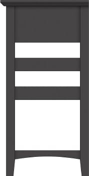Modus Furniture - Grace Wine Server - Raven - PNRB79 view 2