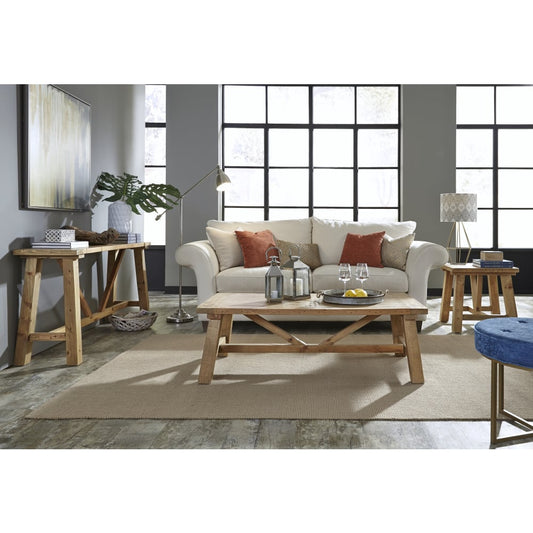 Modus Furniture - Harby Reclaimed Wood Console Table in Rustic Tawny - 8W6823 view 2