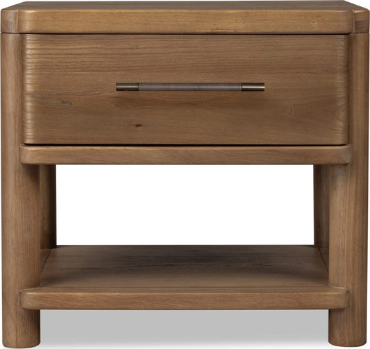 Modus Furniture - Hollis 1 Drw NS w/CM - Cbn Glw - WC2D81 view 2