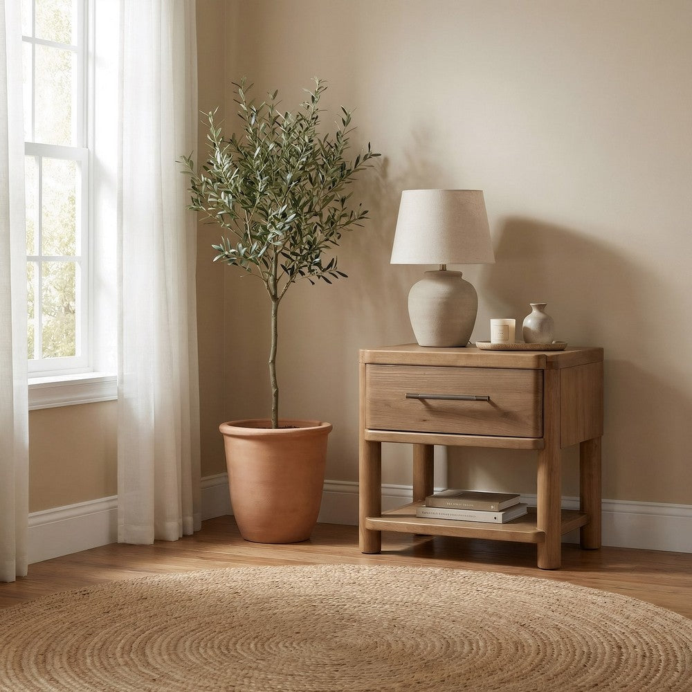 Modus Furniture - Hollis 1 Drw NS w/CM - Cbn Glw - WC2D81 view 4