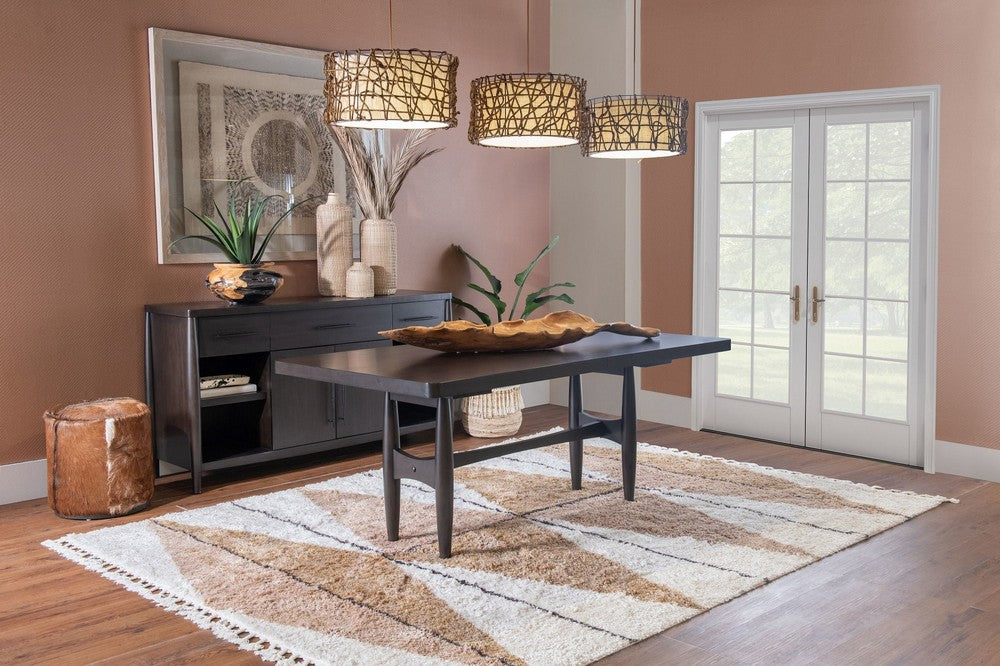 Modus Furniture - Koko Extendable Rectangular Dining Table in Minx - TWXV60 view 8