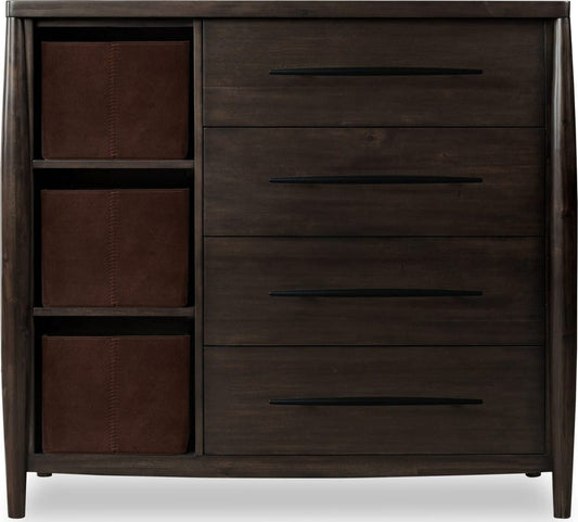 Modus Furniture - Koko Sweater Chest with Storage Bins in Minx - TWXV86 view 2