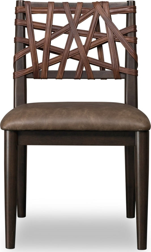 Modus Furniture - Koko Synthetic Leather Dining Chair in Minx Set of 2 - TWXV64_2 view 2
