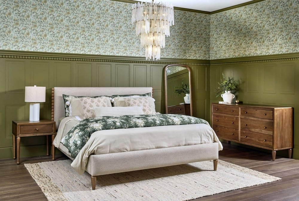 Modus Furniture - Langley Uph QN Bd - H W/At Fst - WDZXJ5 view 11
