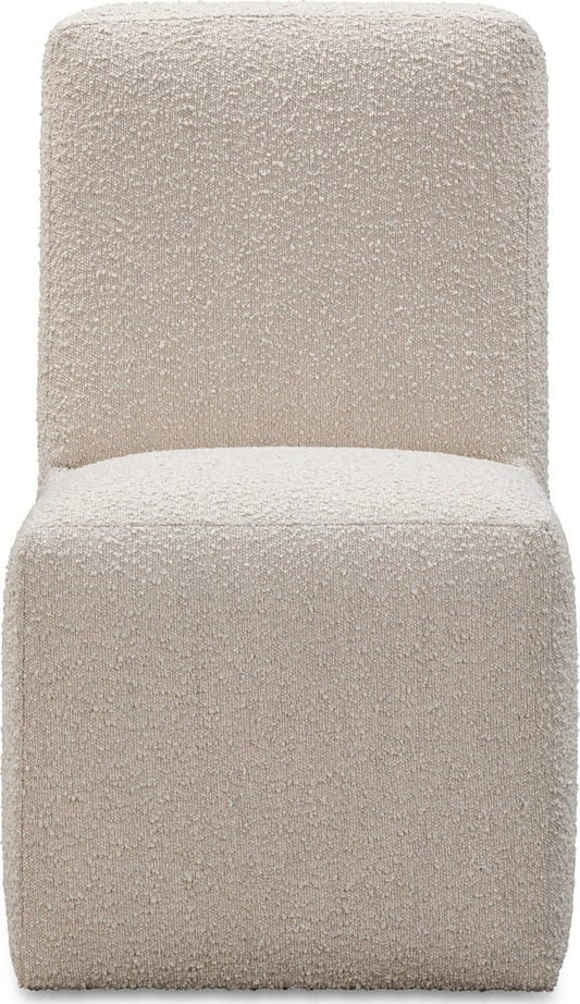 Modus Furniture - Liv Fully Upholstered Dining Chair in Brun Boucle Set of 2 - QHTP64B_2 view 2