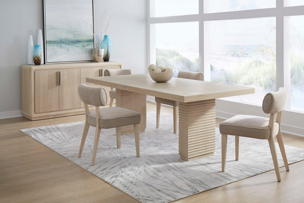 Modus Furniture - Magnolia 4 Door Wooden Sideboard in Daffodil - TKXE78 view 10