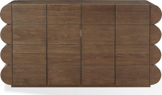 Modus Furniture - Mataranka Four Door Walnut Sideboard in Bistre - UTT678 view 2