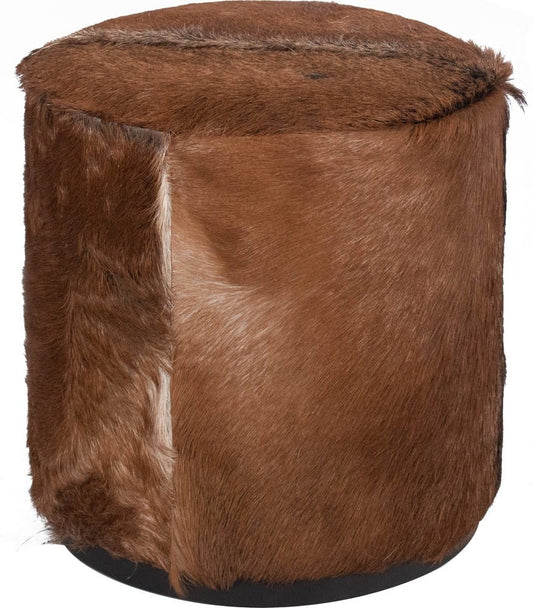 Modus Furniture - Matola Small Rd Ottoman - Acrn - TSXR88S view 2