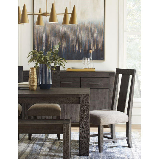 Modus Furniture - Meadow Solid Wood Bench in Graphite - 3FT391 veiw 2