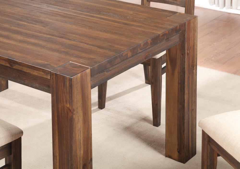 Modus Furniture - Meadow Solid Wood Square Counter Table in Brick Brown - 3F4162 veiw 3