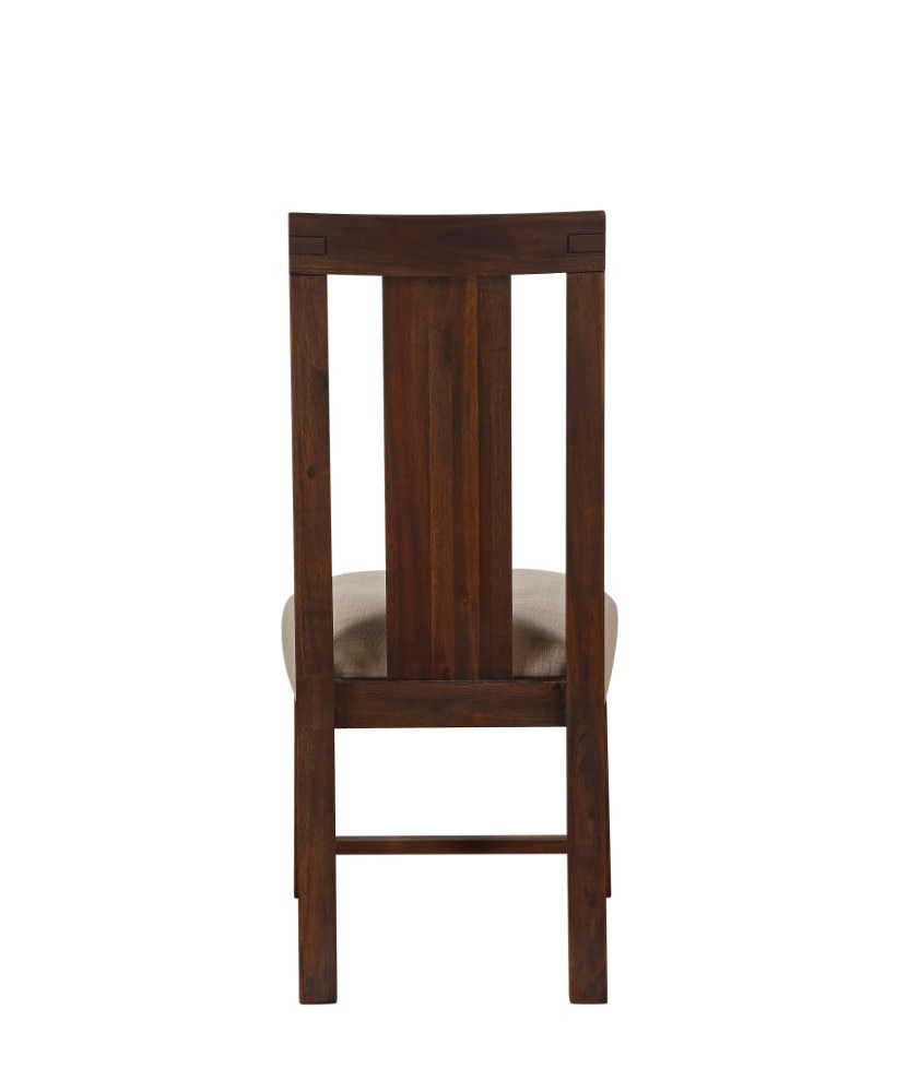Modus Furniture - Meadow Solid Wood Upholstered Dining Chair in Brick Brown (Set of 2) - 3F4166P veiw 7