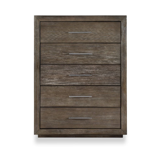 Modus Furniture - Melbourne Five Drawer Chest in Dark Pine - 8D6484 veiw 2