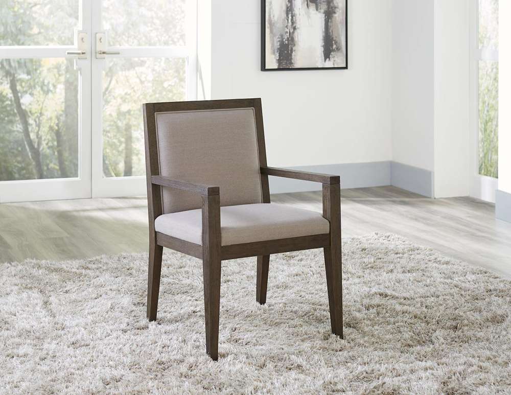 Modus Furniture - Modesto Wood Framed Arm Chair in French Roast (Set of 2) - FPBL64 veiw 1