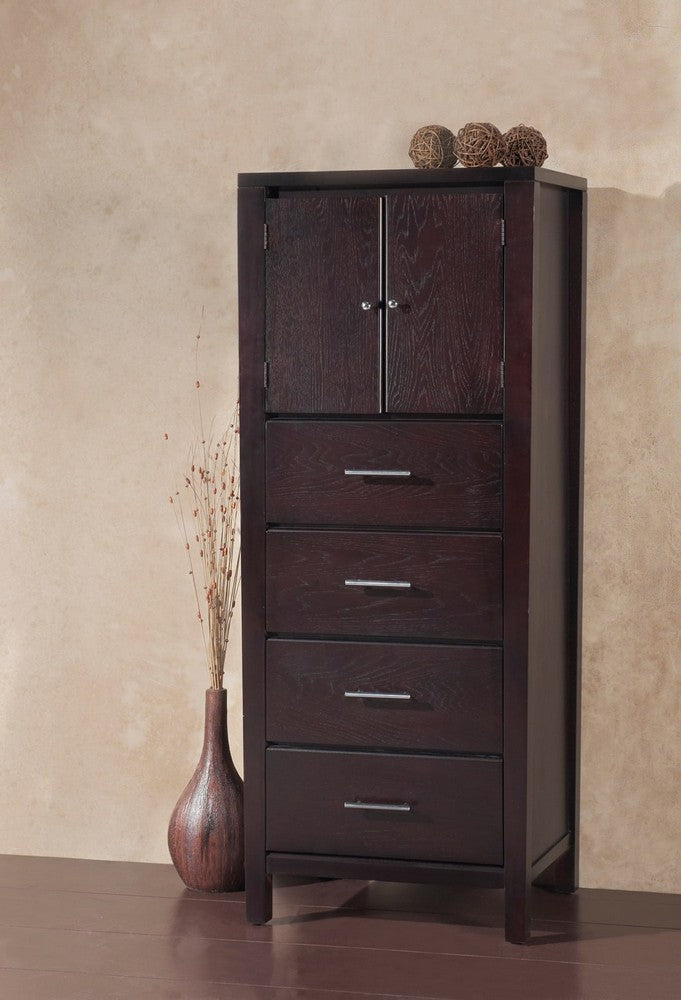 Modus Furniture - Nevis Lingerie Chest in Espresso (2024) - NV2386A view 4