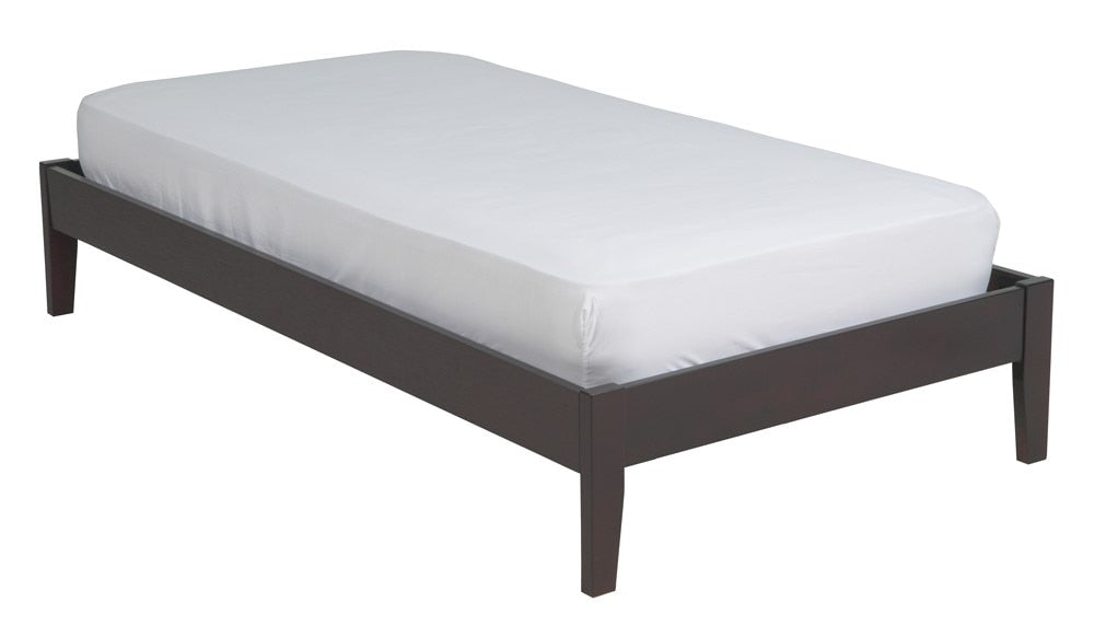 Modus Furniture - Nevis Queen Size Simple Platform Bed in Espresso - SP23F5 veiw 1