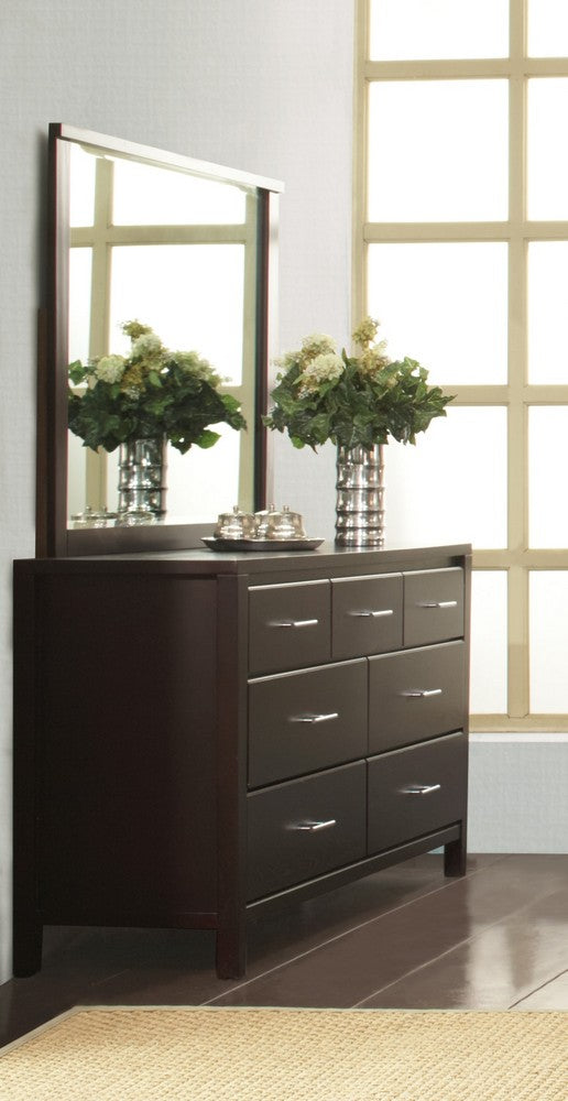 Modus Furniture - Nevis Seven Drawer Dresser in Espresso (2024) - NV2382A view 7
