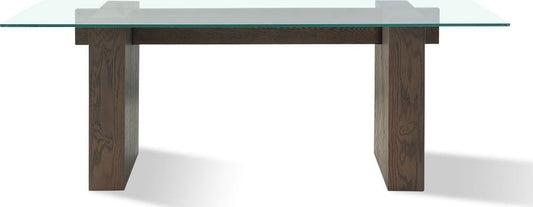 Modus Furniture - Oakland Glass Table in Brunette - FQBM60 view 2