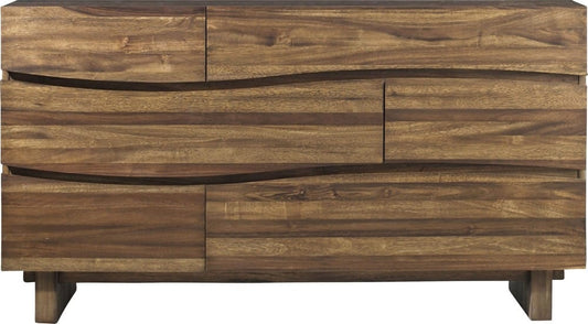 Modus Furniture - Ocean Six Drawer Solid Wood Dresser in Natural Sengon (2024) - 8C7982A view 2