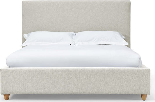 Modus Furniture - Olivia Full-Size Upholstered Platform Bed in Ivory (2026) - KKJMJ4 view 2