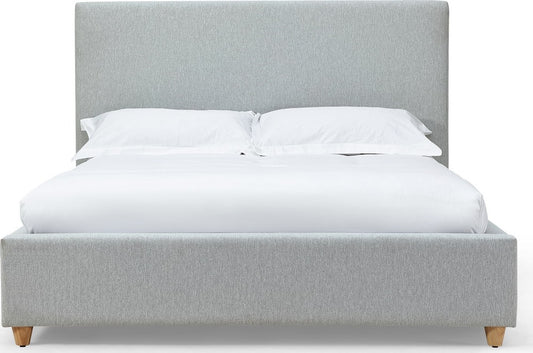 Modus Furniture - Olivia Upholstered California King-size Bed in Linen - KKJNH6 view 2