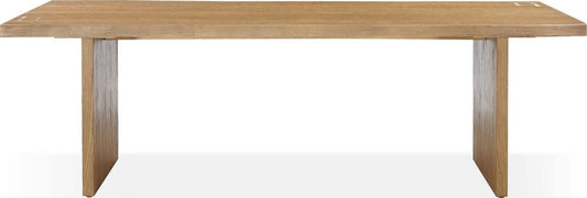 Modus Furniture - One Modern Coastal Live Edge Dining Table in White Oak - JVLH60 view 2